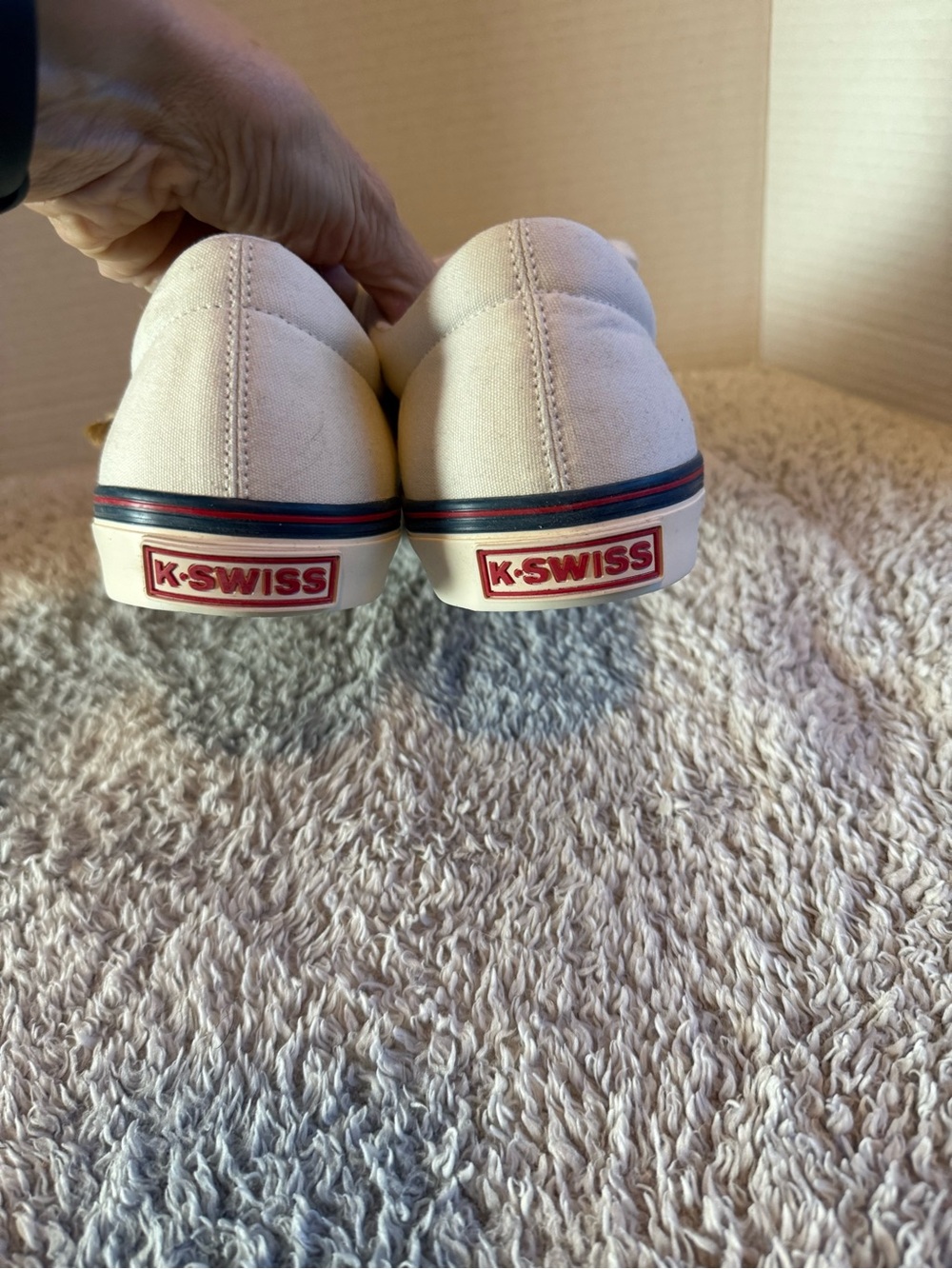 K-Swiss Women's Surf 'n Turf Og Sneaker, White/Classic Blue/Ribbon sz 10 new - Picture 7 of 10